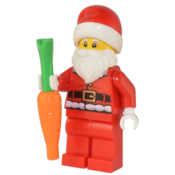 Santa with Carrot | 60352-25| LEGO Figur | Neu