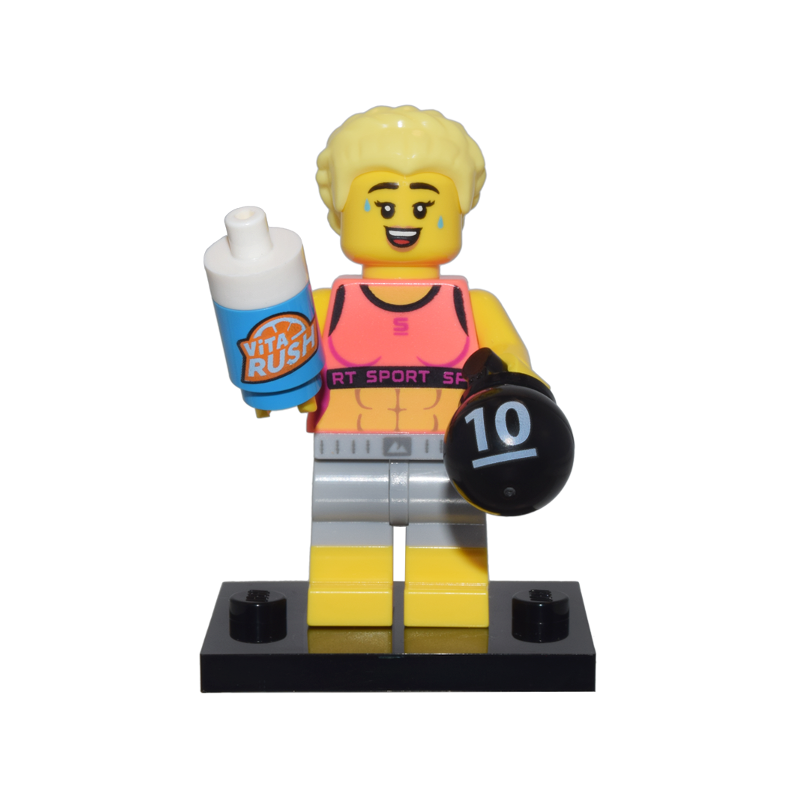 Fitness Instructor | col25-7 | Lego Figur | Series 25 | Neu