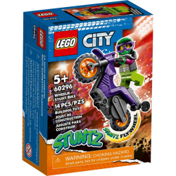 Wheelie Stunt Bike | 60296| Lego | Neu | City
