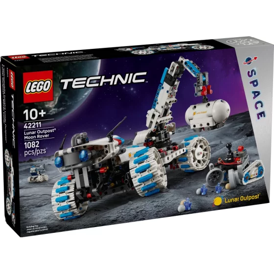 LEGO® Technic 42211 Lunar Outpost™ Mondrover-Raumfahrzeug