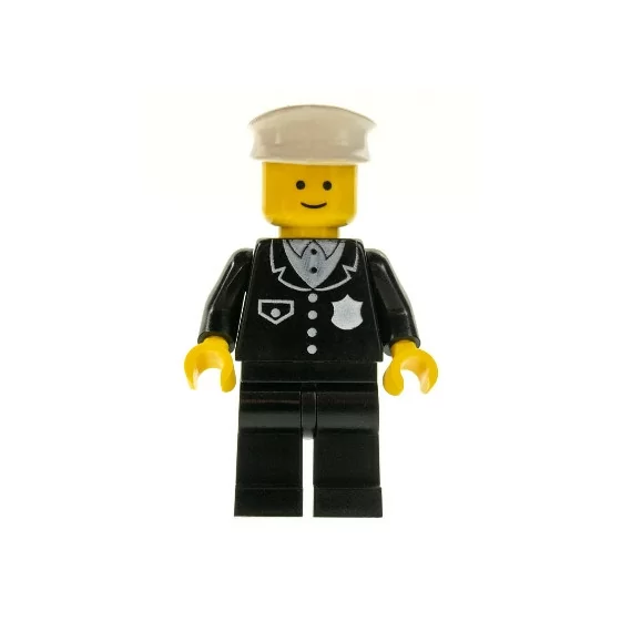 LEGO® Minifigur Police - Suit with four button (gebraucht) | cop001