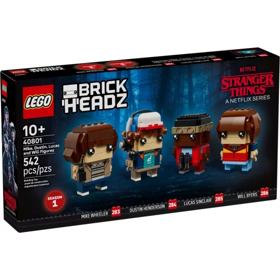 LEGO® BrickHeadz 40801 Mike, Dustin, Lucas und Will Figuren