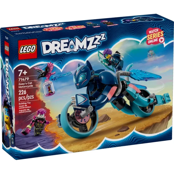 LEGO® Dreamzzz 71479 Zoeys Katzenmotorrad