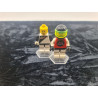 Lego Minifiguren Stand | Trans Clear | Pack a 5stk.