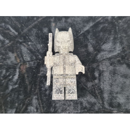Lego Figur | Prototype | Batman | Glitter Trans Clear| ðŸ¦‡