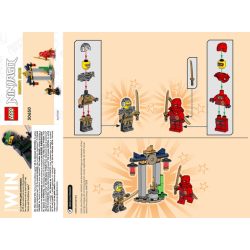 Kai and Rapton's Temple Battle polybag | LEGO | 30650