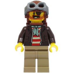 Chuck D. Goldberg - Stuntz Driv | cty1499 | LEGO Figur | NEU