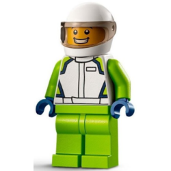 Race Car Driver - Male | LEGO Figur | cty1400 | NEU